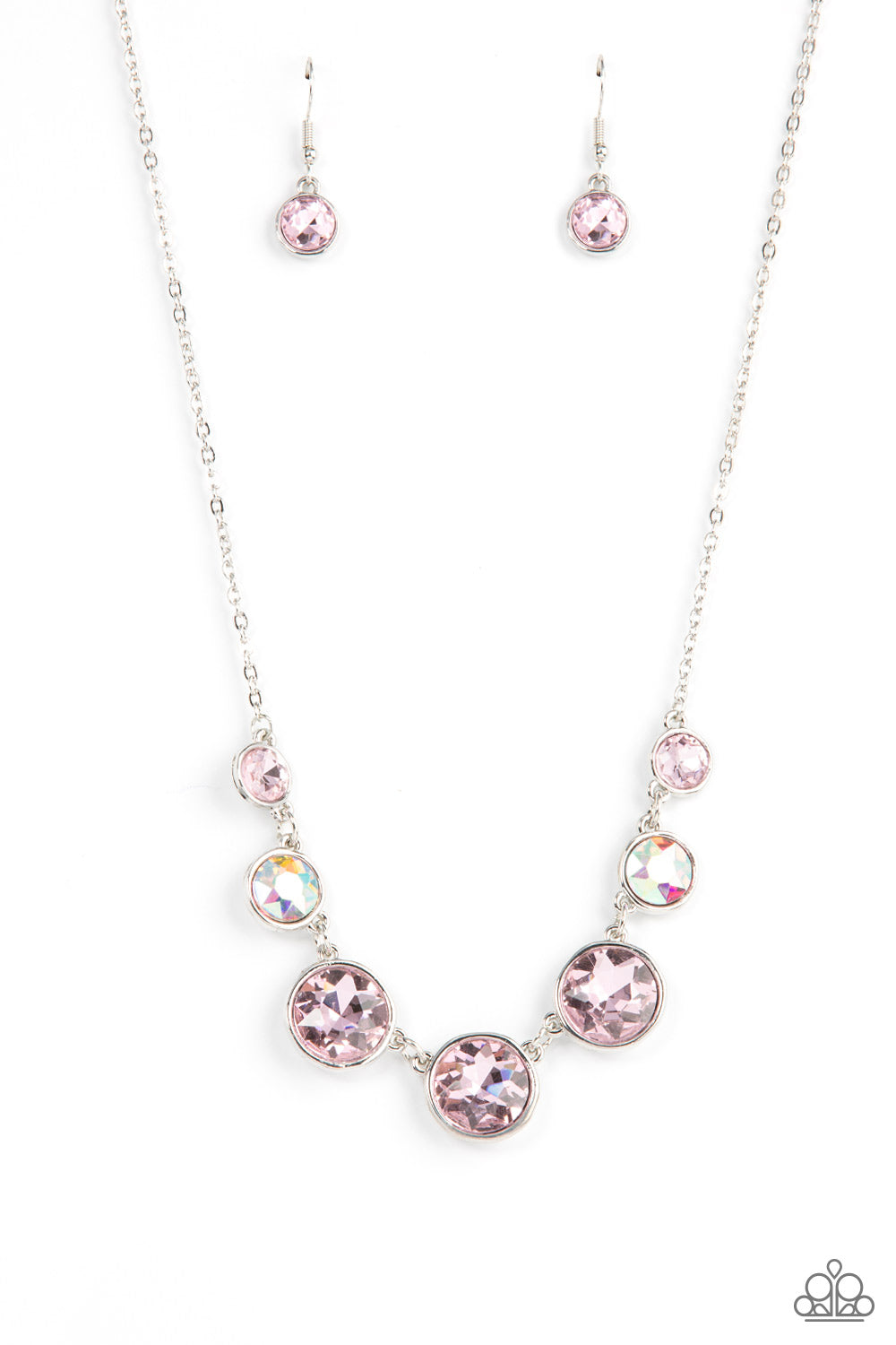 Pampered Powerhouse - Pink necklace D035