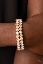 Load image into Gallery viewer, Megawatt Majesty - Gold cuff bracelet 1720
