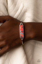 Load image into Gallery viewer, Terrazzo Tarot - Red bracelet C024D
