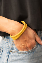 Load image into Gallery viewer, Desert Odyssey - Yellow cuff bracelet B017

