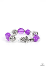 Load image into Gallery viewer, Pretty Persuasion - Purple bracelet D059
