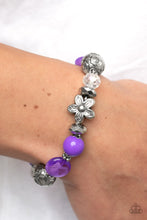 Load image into Gallery viewer, Pretty Persuasion - Purple bracelet D059
