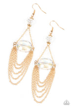 Load image into Gallery viewer, Ethereally Extravagant - Gold earring B041
