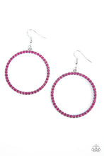Load image into Gallery viewer, Head-Turning Halo - Pink earring B113
