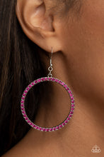 Load image into Gallery viewer, Head-Turning Halo - Pink earring B113
