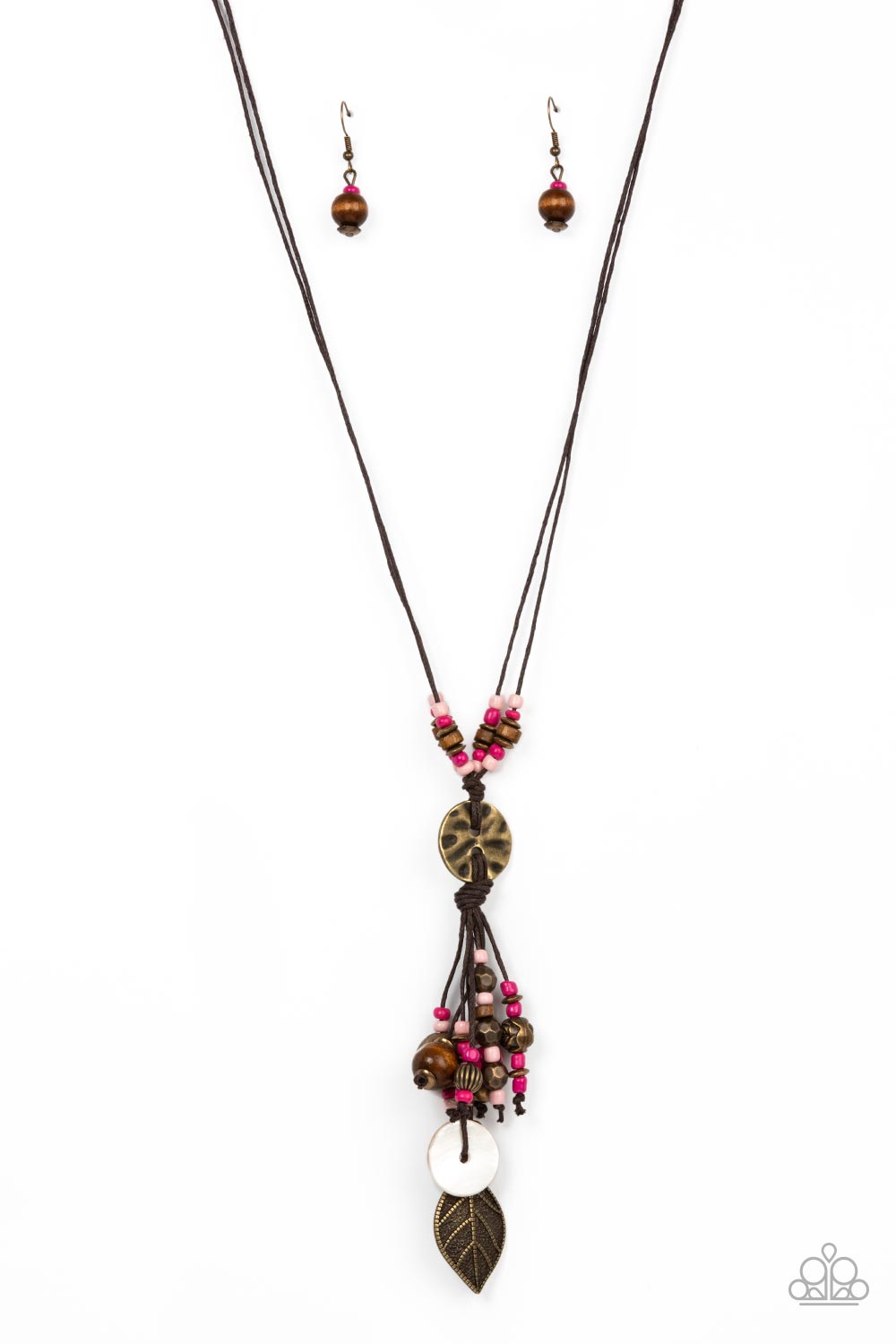 Knotted Keepsake - Pink necklace 2060