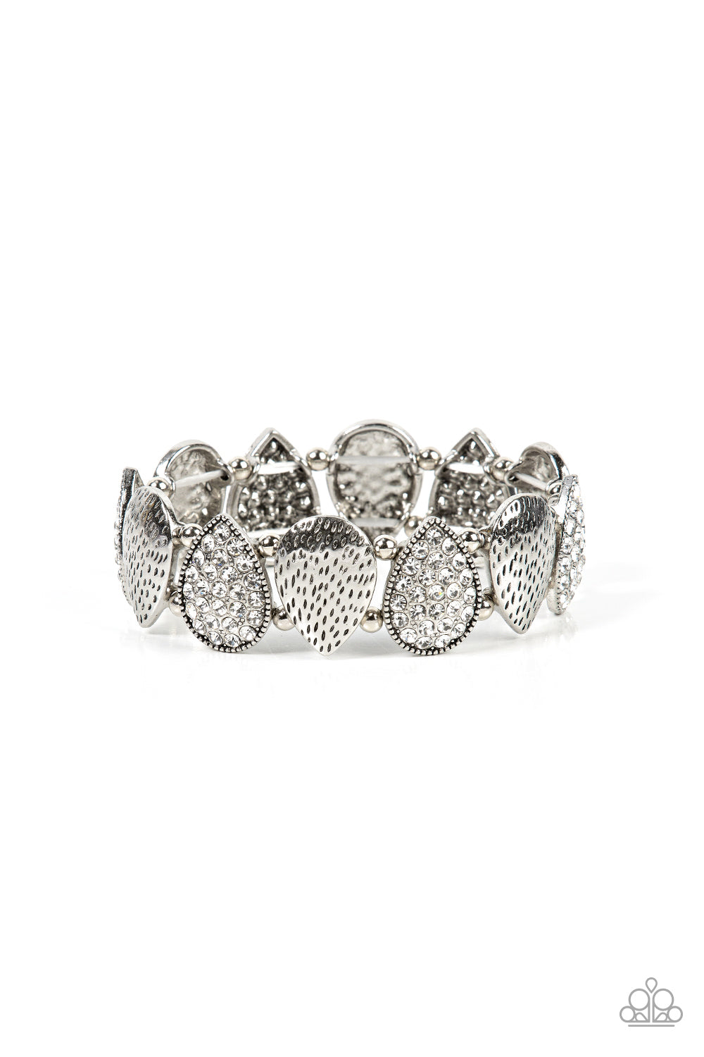 Playing Favorites - White bracelet C024B