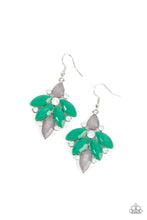 Load image into Gallery viewer, Fantasy Flair - Green earring A077C
