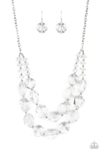 Load image into Gallery viewer, Icy Illumination - White necklace D024
