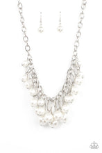 Load image into Gallery viewer, Powerhouse Pose - white Necklace C021
