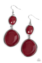 Load image into Gallery viewer, Soulful Samba - Red earring B123
