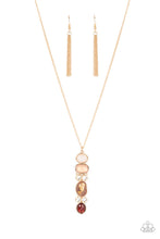 Load image into Gallery viewer, Totem Treasure - Brown necklace 520
