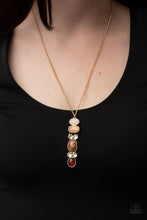 Load image into Gallery viewer, Totem Treasure - Brown necklace 520
