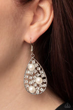 Load image into Gallery viewer, Bauble Burst - White earring B104
