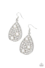 Load image into Gallery viewer, Bauble Burst - White earring B104
