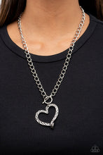 Load image into Gallery viewer, Reimagined Romance - Silver necklace 2153
