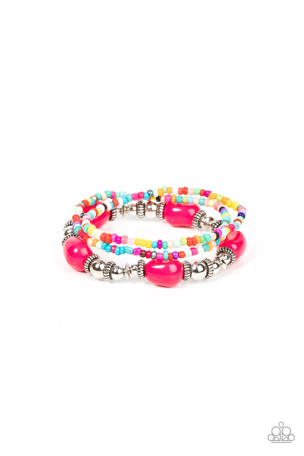 Confidently Crafty - Pink bracelet B112
