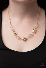 Load image into Gallery viewer, Inspirational Iridescence - Rose Gold necklace B003
