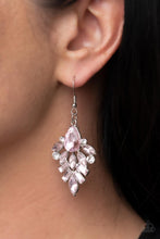 Load image into Gallery viewer, Stellar-escent Elegance - Pink earring B095
