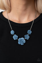 Load image into Gallery viewer, PRIMROSE and Pretty - Blue necklace B116
