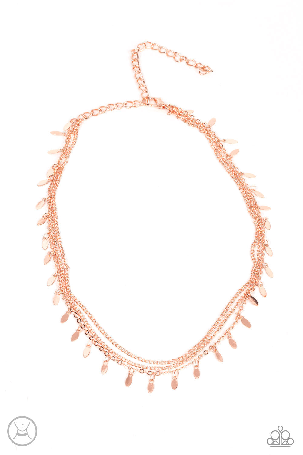 Monochromatic Magic - Rose Gold necklace A027