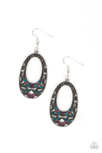 Load image into Gallery viewer, Colorfully Moon Child - Multi earring B002
