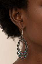 Load image into Gallery viewer, Colorfully Moon Child - Multi earring B002
