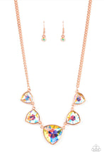 Load image into Gallery viewer, Cosmic Constellations - Copper necklace 2150
