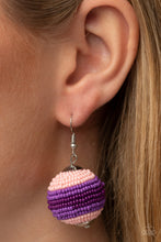 Load image into Gallery viewer, Zest Fest - Purple earring B089
