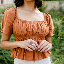 Load image into Gallery viewer, Happily EVERGREEN After - Brown ring B016
