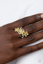 Load image into Gallery viewer, Posh Petals - Yellow ring B103
