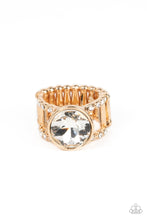 Load image into Gallery viewer, High Roller Sparkle - Gold ring A029
