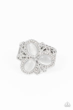 Load image into Gallery viewer, Bewitched Blossoms - White ring 1854
