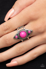 Load image into Gallery viewer, Pivoting Point - Pink ring 2037
