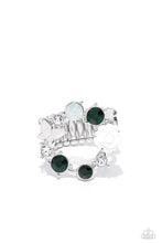 Load image into Gallery viewer, Butterfly Bustle - Green Ring B126
