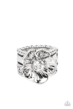 Load image into Gallery viewer, Prismatically Petunia - White ring D071
