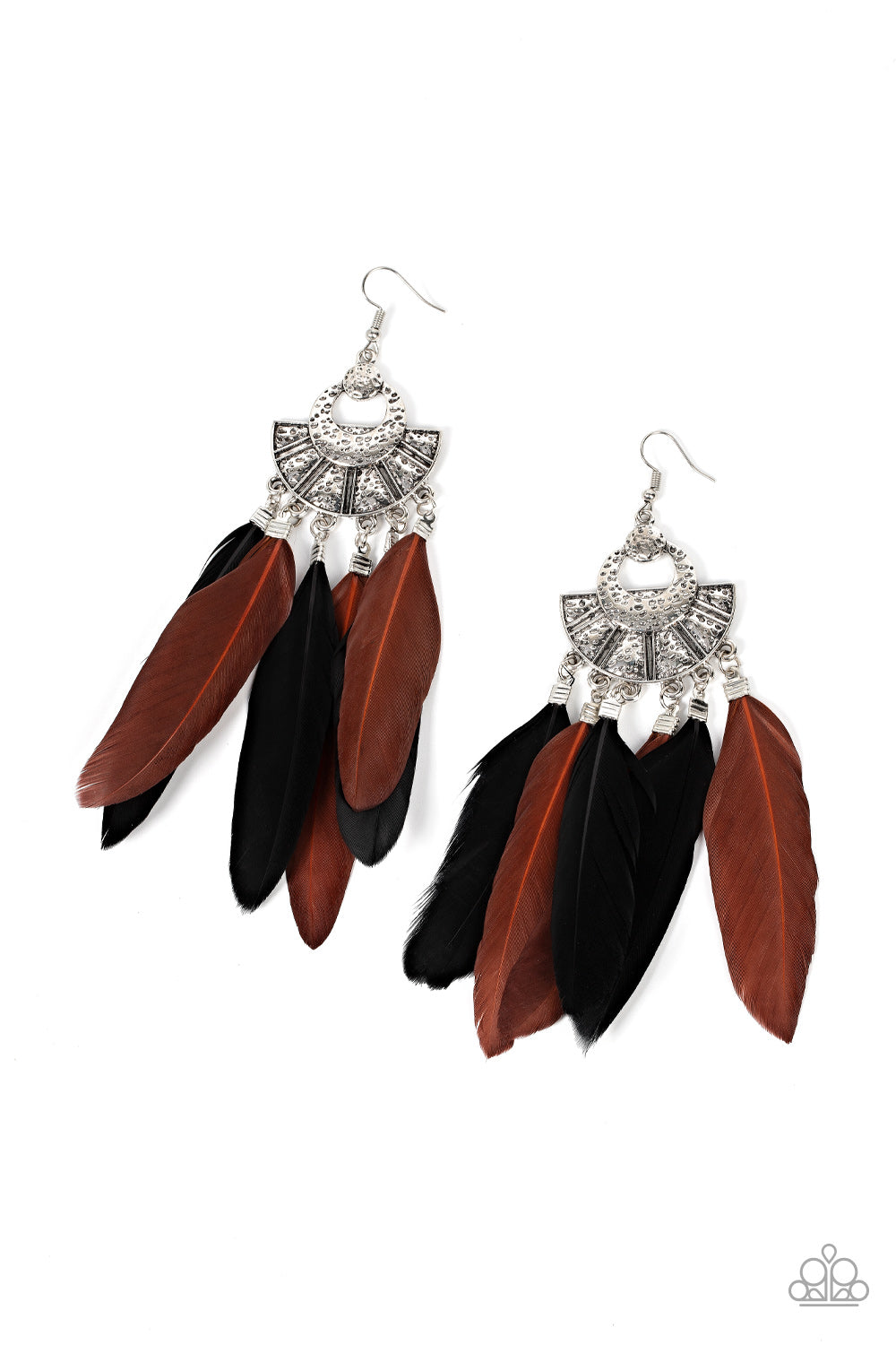 Plume Paradise - Multi earring 556