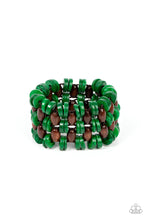 Load image into Gallery viewer, Galapagos Go-Getter - Green bracelet A005
