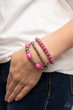 Load image into Gallery viewer, Take by SANDSTORM - Pink bracelet B121
