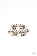 Load image into Gallery viewer, Take by SANDSTORM - White bracelet A027
