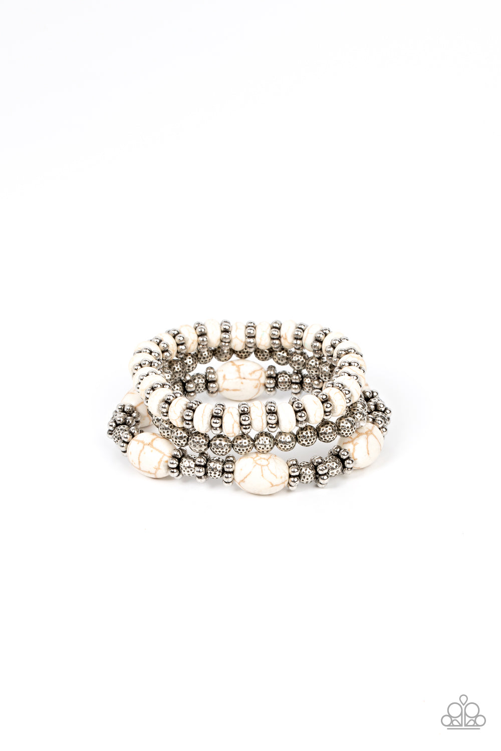 Take by SANDSTORM - White bracelet A027