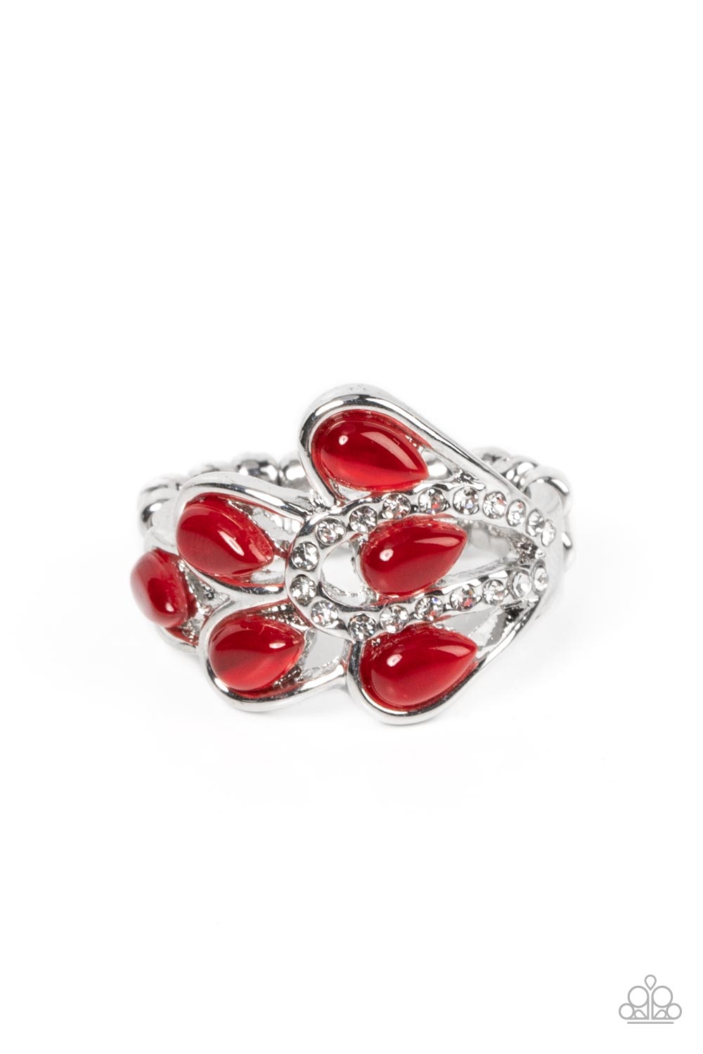 Cat’s Eye Cadence - Red ring D070