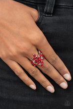 Load image into Gallery viewer, Seeing Eye to Cats Eye - Red ring A044
