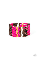 Load image into Gallery viewer, Dive into Maldives - Pink bracelet 2239
