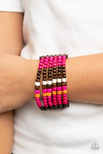 Load image into Gallery viewer, Dive into Maldives - Pink bracelet 2239
