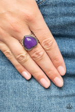 Load image into Gallery viewer, Stone Age Admirer - Purple ring B101
