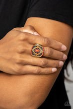 Load image into Gallery viewer, Amplified Aztec - Orange ring B115
