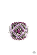 Load image into Gallery viewer, Amplified Aztec - Purple ring B120
