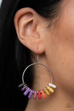 Load image into Gallery viewer, Earthy Ensemble - Multi hoop earring 900
