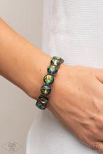Load image into Gallery viewer, Number One Knockout - oil spill Multi bracelet D047
